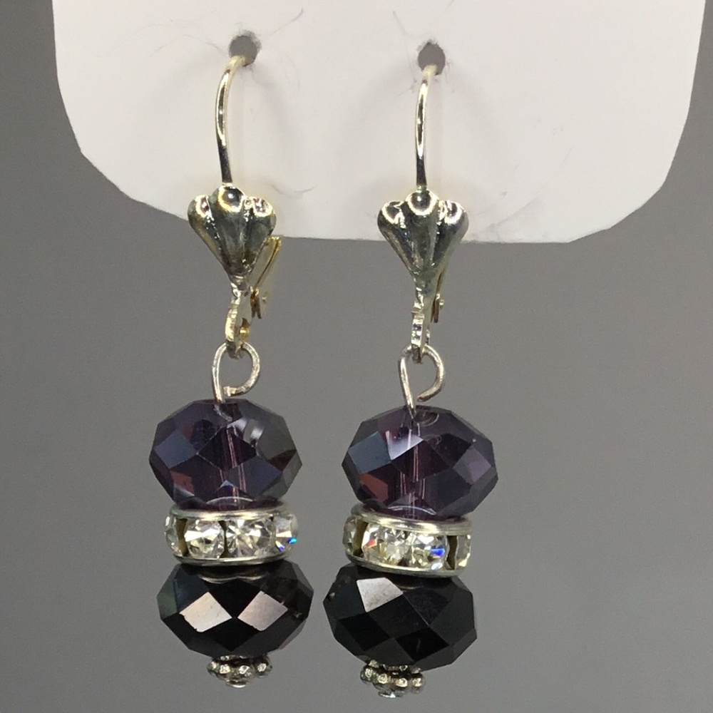 Crystal earrings